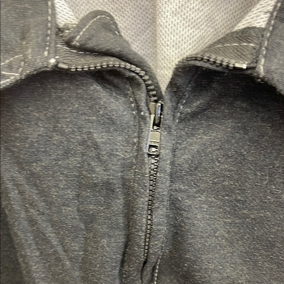 Bulwark FR Black Polo Shirt with Textured Fabric and Contrasting Collar - Picture 4 of 7